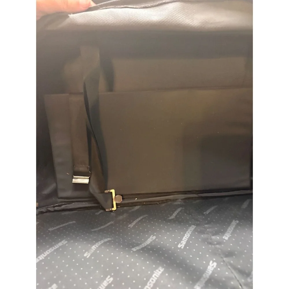 Samsonite Black Ballistic Nylon Laptop Messenger Bag Business Briefcase Travel